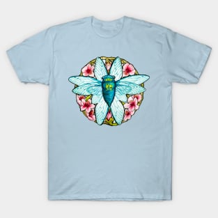 Teal Cicada T-Shirt